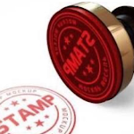 Rubber Stamp with inbuilt ink (With Logo)