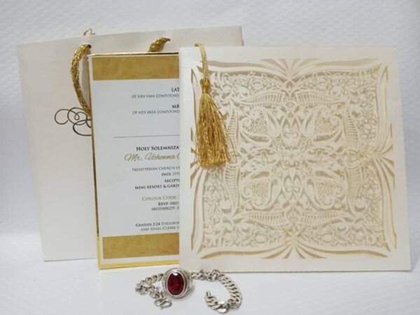 Wedding invitation cards Qty:100